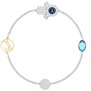 Swarovski Remix Collection Hamsa Hand Strand Bracelet